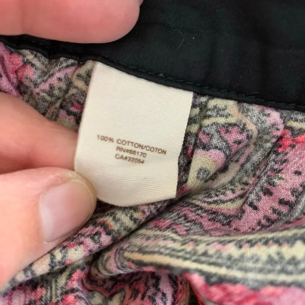 NWOT Anthropologie Cidra Paisley Corduroy Skirt Size 2 - Picture 8 of 8